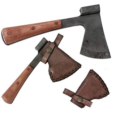 Handgeschmiedete Campingäxte