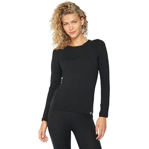 Hauts thermiques en laine pour femmes