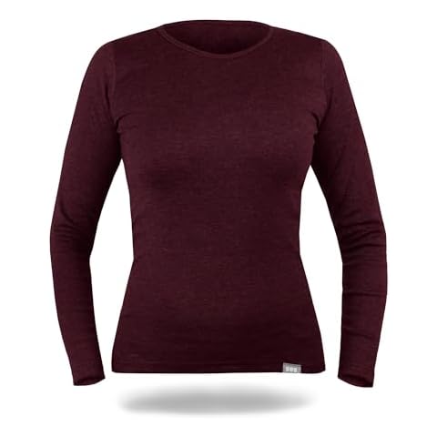 Hauts thermiques en polyester pour femmes