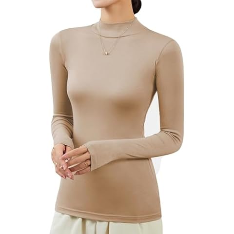 Hauts thermiques tricot pour femmes