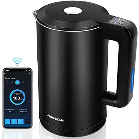 Hervidores de agua eléctricos con control de temperatura