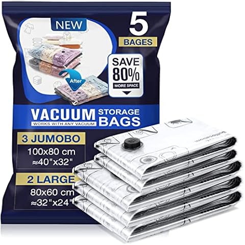 Housses de rangement sous vide sac de