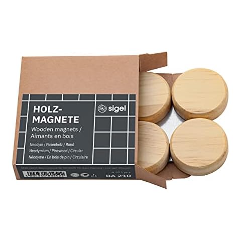 Imanes para pizarras de madera