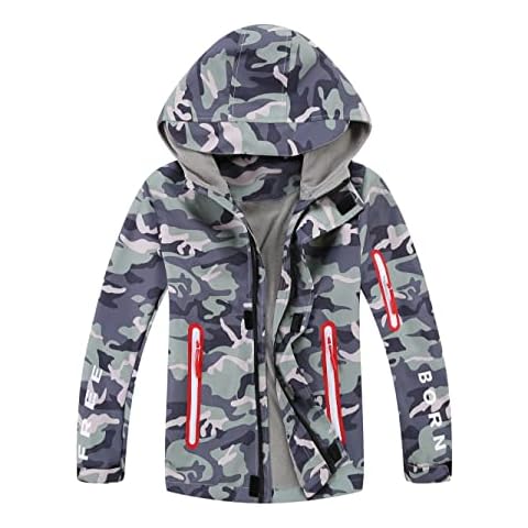Impermeables de camuflaje para niños