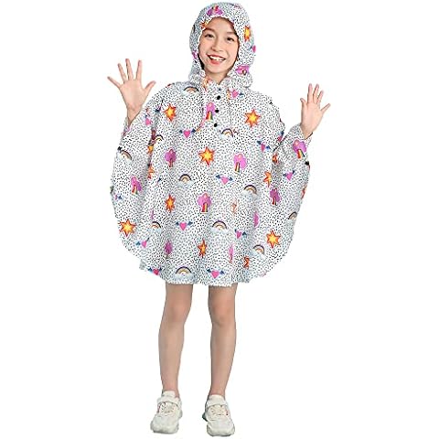 Impermeables para niños con botones