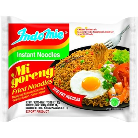 Indomie Fertiggerichte mit Nudeln