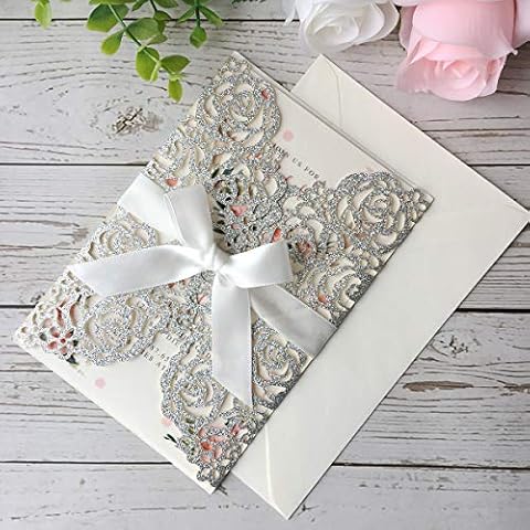 Invitaciones de flores para fiestas