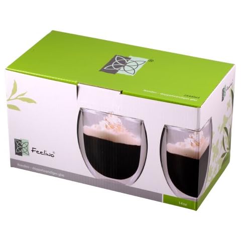 Isolierte Kaffee- & Teegläser