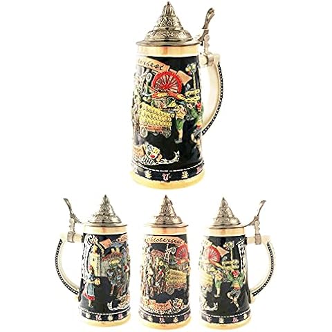 Jarras de cerveza de cerámica