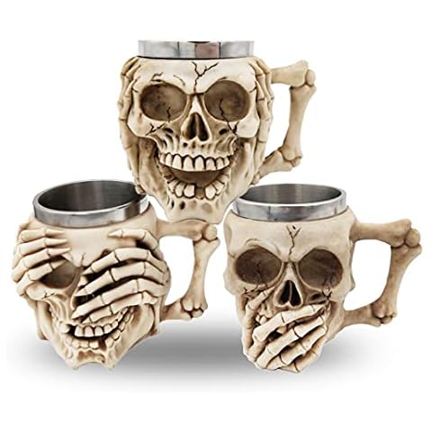 Jarras de cerveza para Halloween