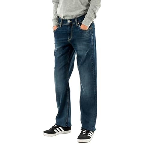 Jeans garçon bleus