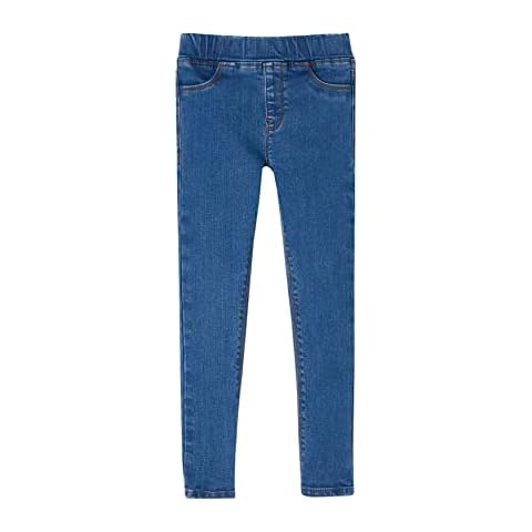 Jeans fille à boutons