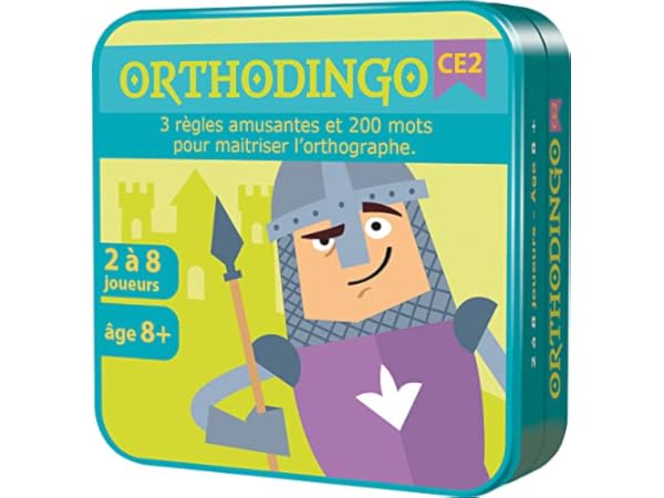 Jeux et jouets orthographiques pour enfants Vignette