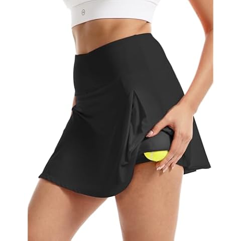 Jupes de tennis athlétiques pour femmes
