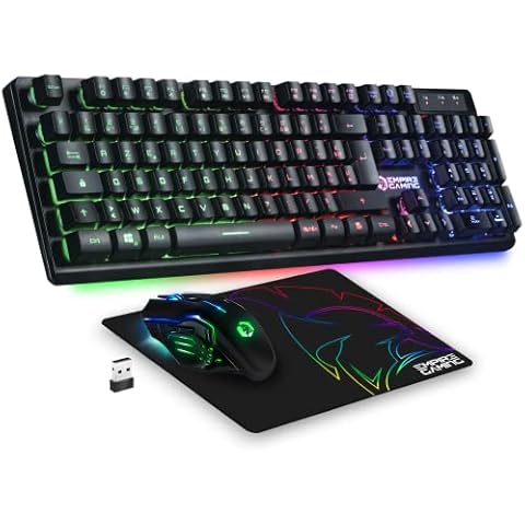 Kit claviers et souris gaming pour PC