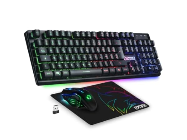 Kit claviers et souris gaming pour PC Vignette