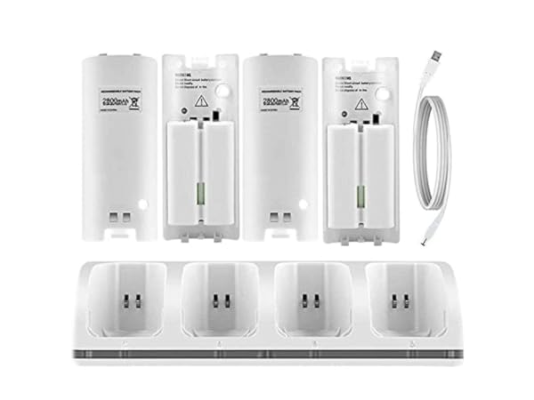 Kits batterie et chargeur pour Nintendo Wii Vignette