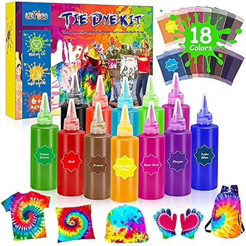 Kits de artesanía de moda y tie-dye para niños