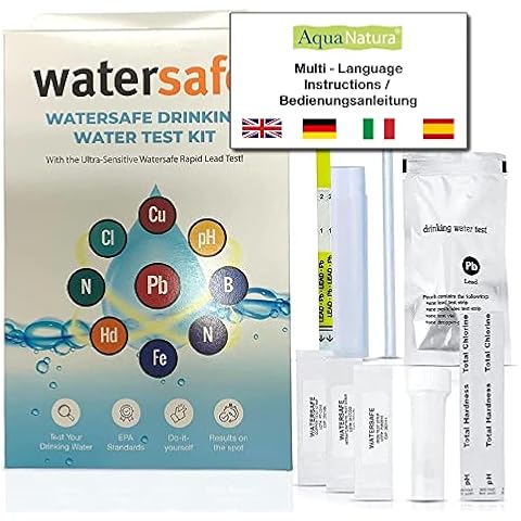 Kits de ensayo para cuidado de estanques y tratamiento de aguas