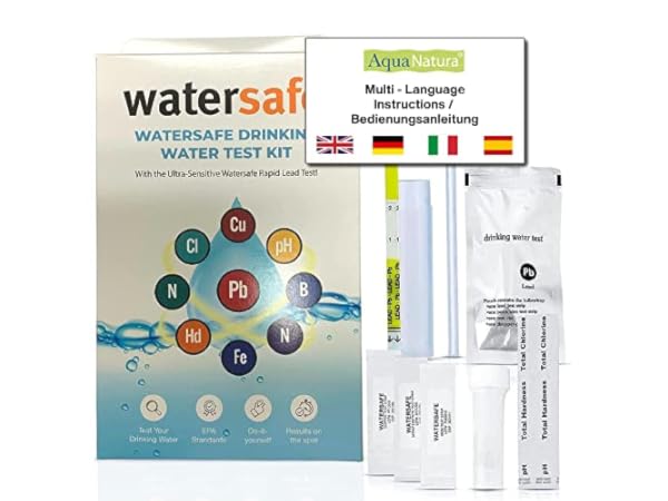 Kits de ensayo para cuidado de estanques y tratamiento de aguas Miniatura