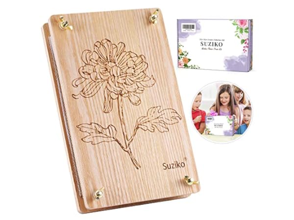 Kits de prensado de flores para niños Miniatura