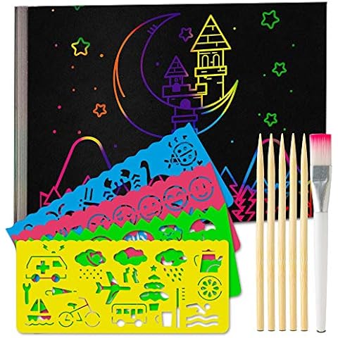 Kits de scratch art pour enfants