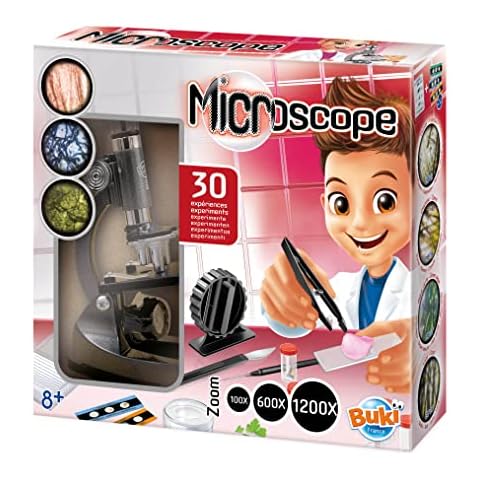 Kits educativos de ciencia con microscopio
