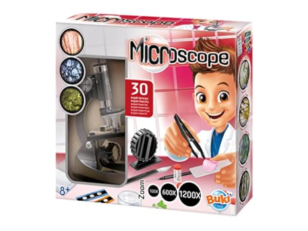 Kits educativos de ciencia con microscopio Miniatura