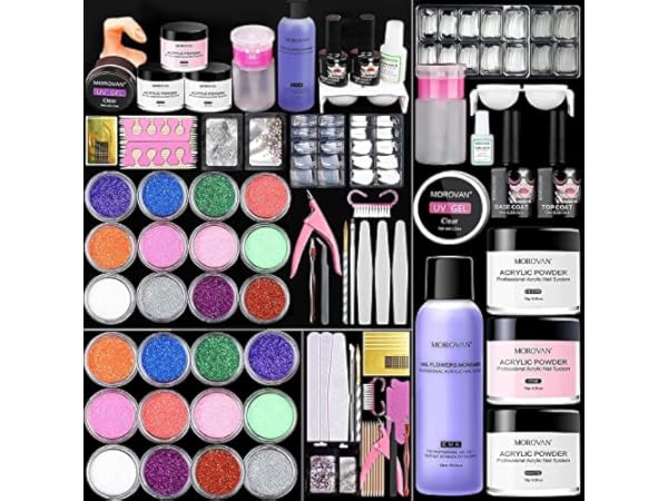 Kits pour faux ongles en acrylique Vignette