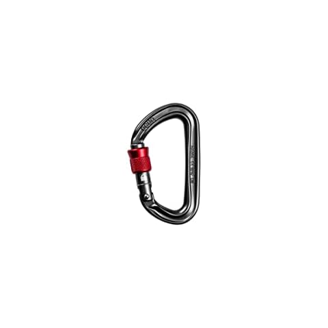 Schraubkarabiner für Klettersteig