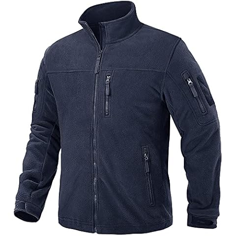 Outdoor Fleecejacken für Herren mit Kordelzug