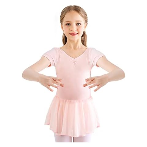 Kurzarm Tanzkleider für Mädchen