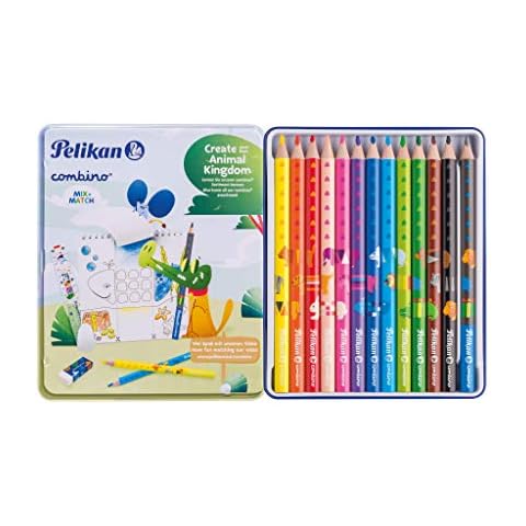 Lápices de colores ergonómicos para niños