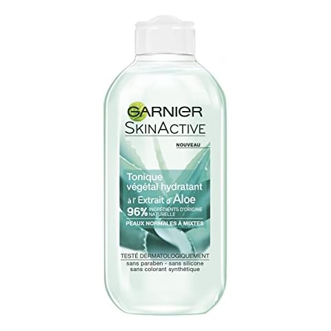 Lotions toniques à l'Aloe vera