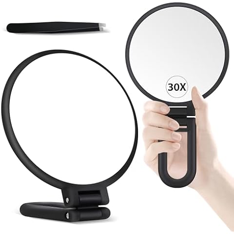 Loupes avec verres miroir
