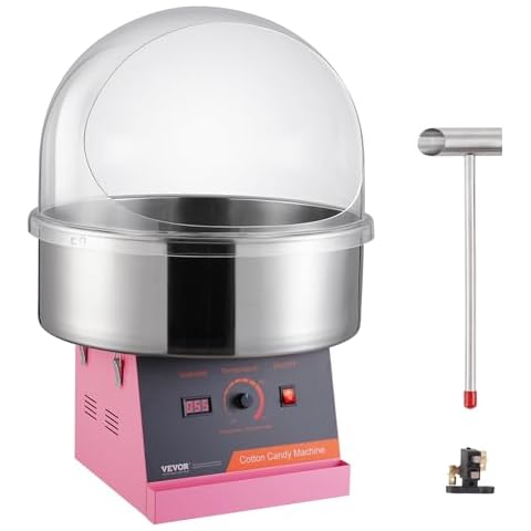Machines à barbe à papa en acier inoxydable