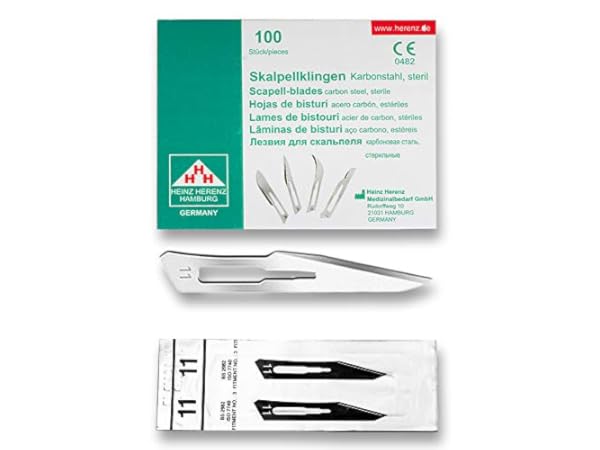 Medizinische Skalpellklingen Vorschaubild