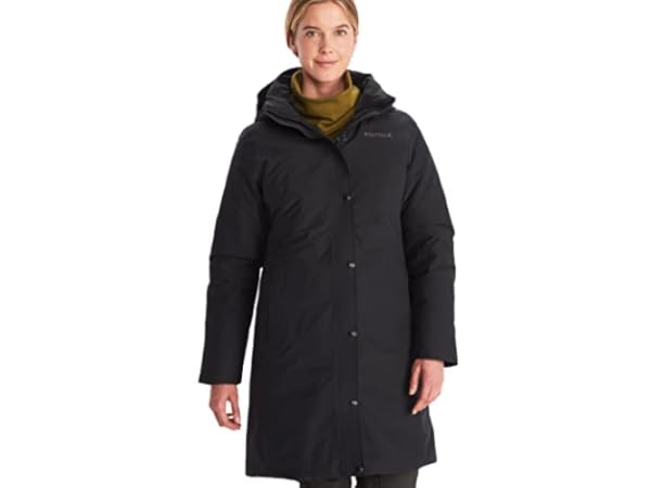 Outdoor Daunenjacken für Damen mit Kapuze thumbnail
