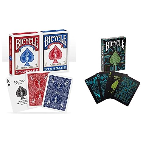 Modern gestaltete Standard Spielkarten