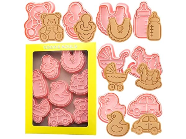 Moldes para galletas de Baby Shower thumbnail