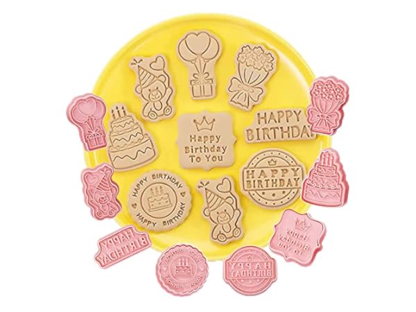Moldes para galletas de cumpleaños thumbnail