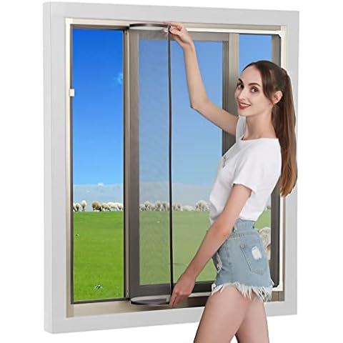 Mosquiteras para ventanas con marco