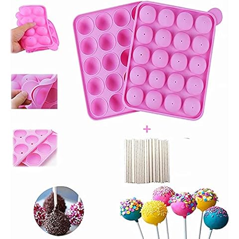 Moules à popcakes en silicone