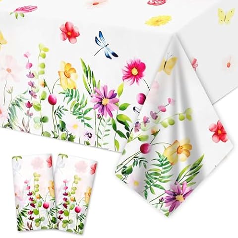 Nappes pour table de jardin de printemps