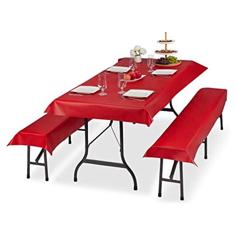 Nappes pour table de jardin Relaxdays