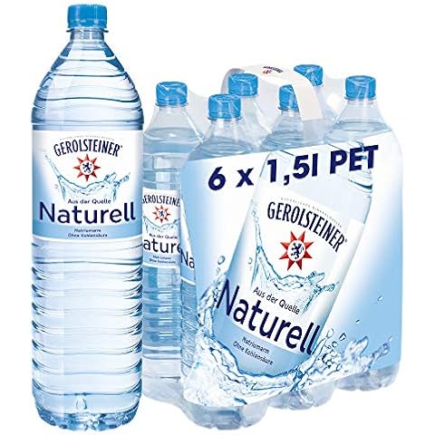 Natriumarmes stilles Wasser