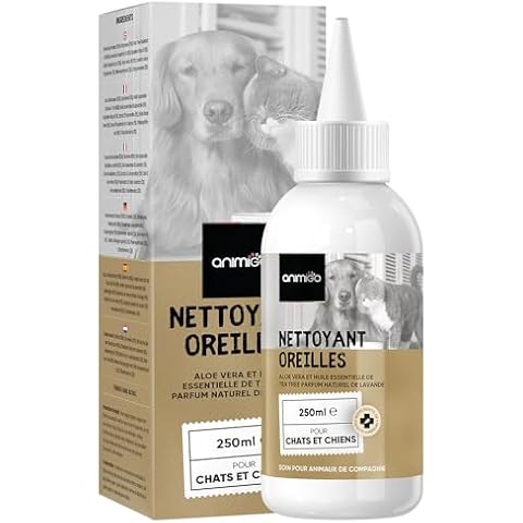 Nettoyants oreilles pour chiens