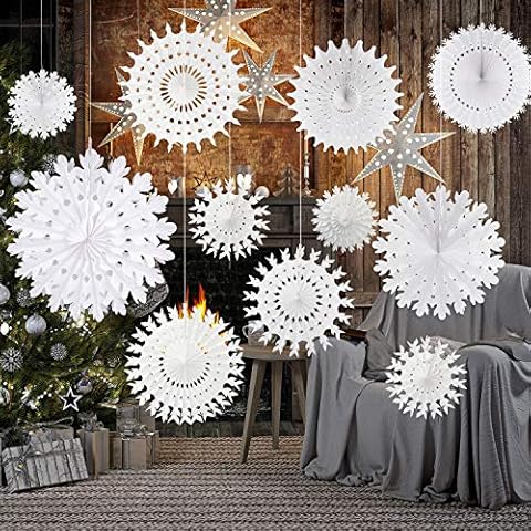 Nieve artificial de papel