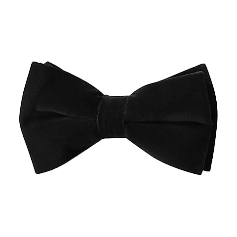 Nœuds papillon en velours pour hommes
