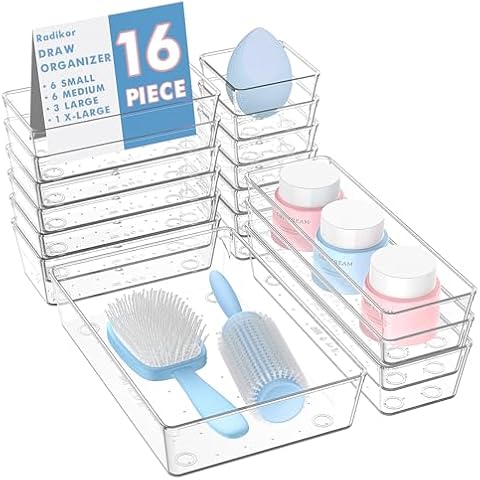 Organiseurs de tiroir en plastique